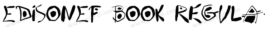 EdisonEF Book Regula字体转换